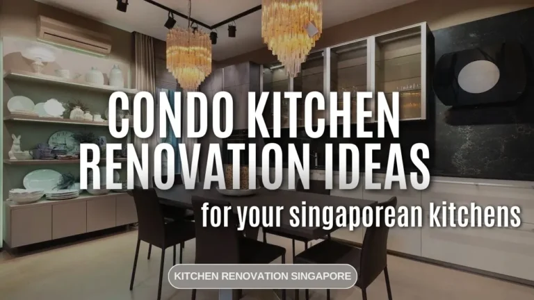 Condo kitchen renovation in Singapore