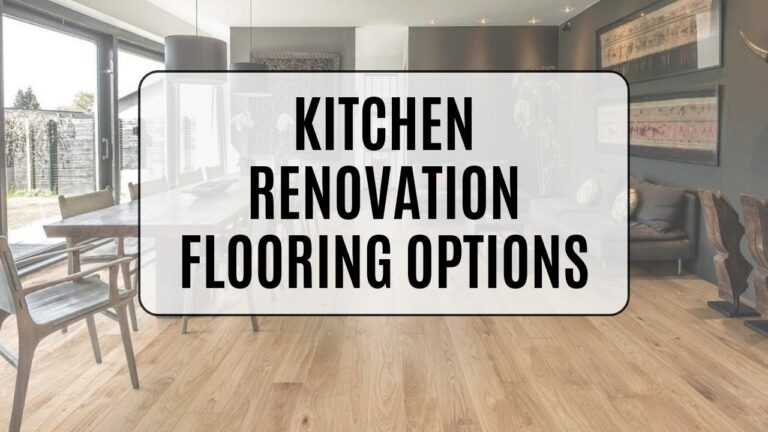 Kitchen Renovation Flooring