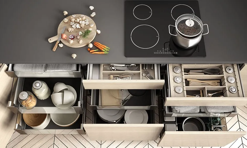 Kitchen Cabinet Organisation Design