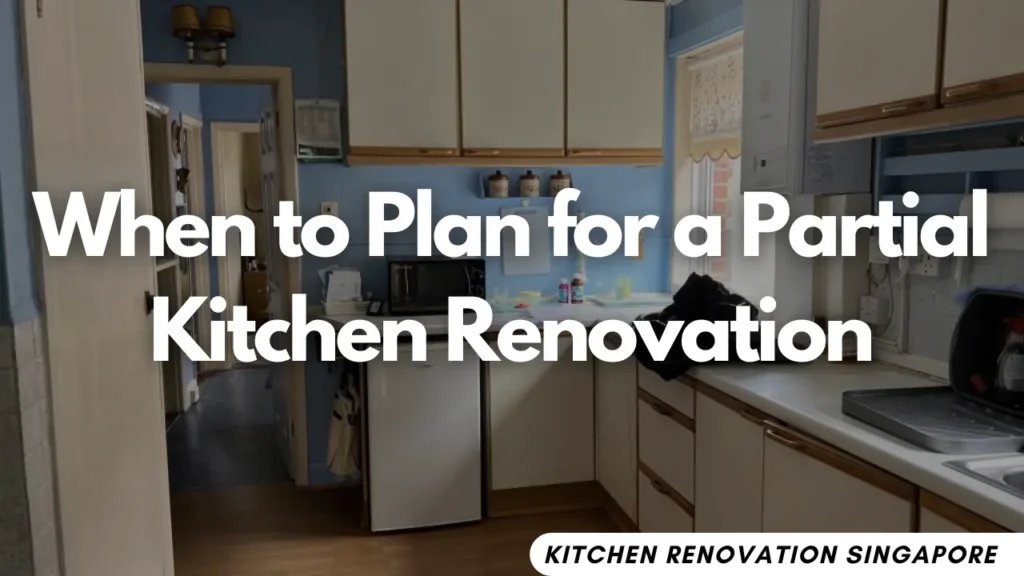 how often to renovate Partial Kitchen Renovation