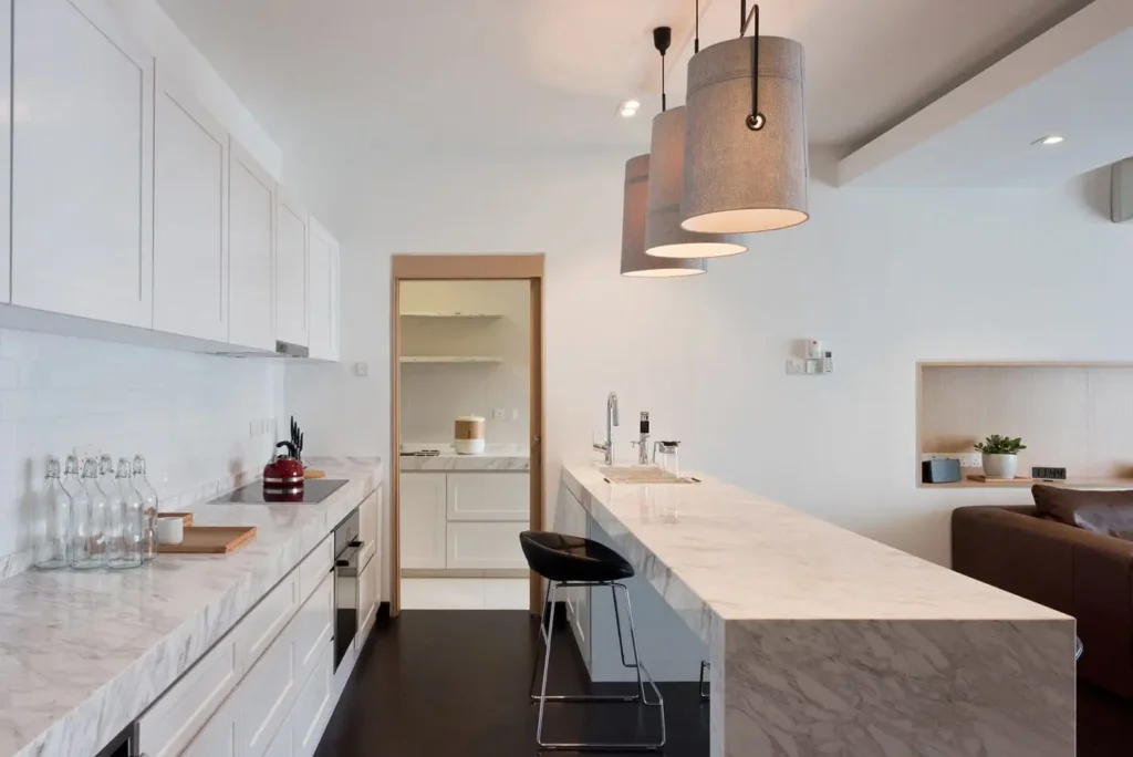 Carrara Vista Condo Open Concept Kitchen Design