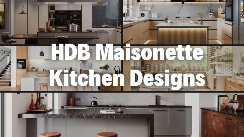 HDB Maisonette Kitchen Design