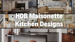 HDB Maisonette Kitchen-Design